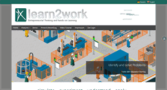 Desktop Screenshot of learn2work.de
