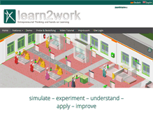 Tablet Screenshot of learn2work.de